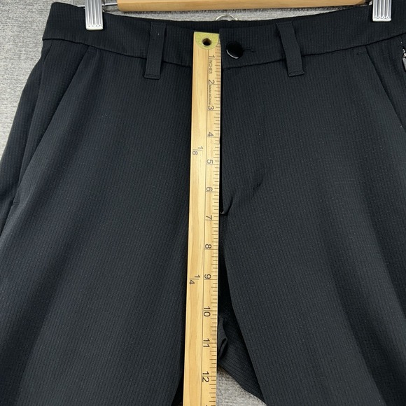 Lululemon Commission Pants Slim Light Men Sz 28x33 Black Preppy - Picture 5 of 9